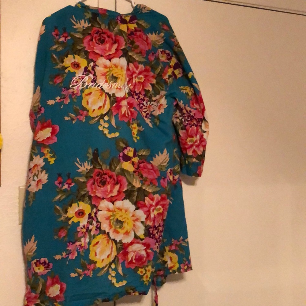 Floral Bridesmaid robe